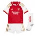 Camiseta Arsenal Thomas Partey #5 Primera Equipación para niños 2023-24 manga corta (+ pantalones cortos)